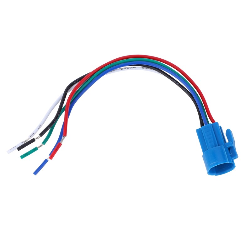 10Pcs Push Button Switch Socket Flame Retardant Plastic Shell Wire