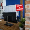 SmoothNovelty 6 Pack Double Sided Desk Sign Flag Office Privacy