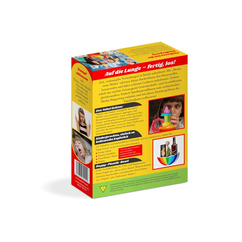 PimpMyPresent My First Shisha, the Funny Joke Gift Packaging, Prank