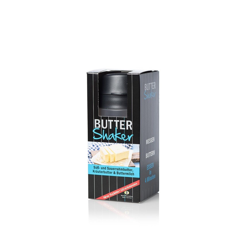 Butter and Buttermilk Starter Kit 325 ml Butter Shaker (Anthracite)