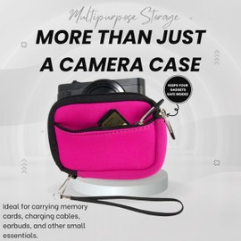 BPC Travel Mini Gadget Organizer Pouches (4-Pack) – Keep Cables, USBs, SD Cards – Lightweight & Portable Accessory Cases for Office, Everyday Carry