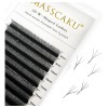 Extensiones De Pestañas Masscaku W Mix 3d / 4d Matte