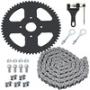 YOXUFA Mini Bike Sprocket 60T with 420 Chain 90 Links