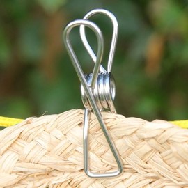 Wire Pegs Stainless Steel Pegs LARGEST & STRONGEST 8.5cm long - 201 or 304 Grade (20 pegs), 201 Grade