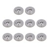 Knurled Thumb Nut 304 Stainless Steel Knurled Flat Head Through