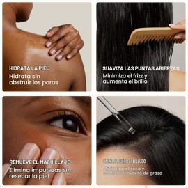 Cliganic Aceite de Jojoba Puro Prensado en Frío para Piel y Cabello 473 ml
