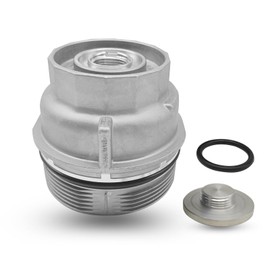 Oil Filter Housing Cap Assembly 15620-31060, Compatible With Toyota Tundra 4Runner Rav4 Highlander Camry Tacoma Avalon Sienna Venza Lexus RX350, Replace# 1562031060 15643-31050