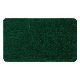 MIULEE Bath Mats Non Slip Bathroom Mats Shower Mat Absorbent Bathroom Rug Small Rug Door Mat Inside Kitchen Rugs Carpet Mat for Bathroom Bedroom Kitchen Entrance 40x60 cm Deep Green