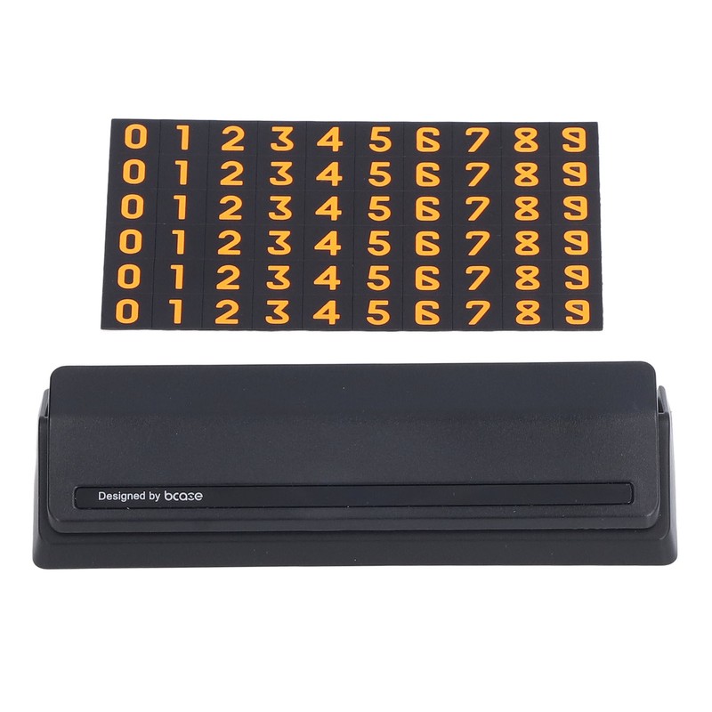 Car Temporary Parking Sign Stable Structure Environmentally Friendly Small Compact