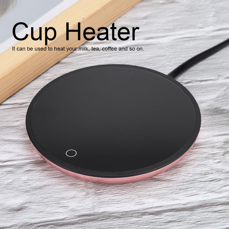 Electric Waterproof Touch Heating Cup Mat Warm Pad for Coffee