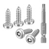 sourcing map #10 x 5/8" Torx Security Screws, 30pcs Button