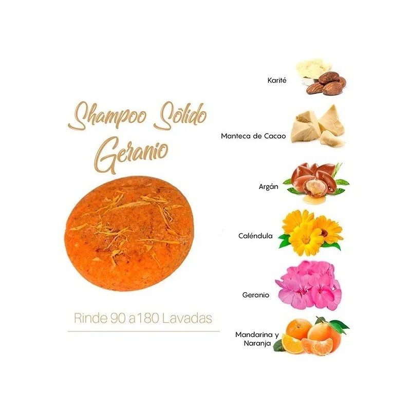 Shampoo Sólidopara Cabello Seco/maltratado