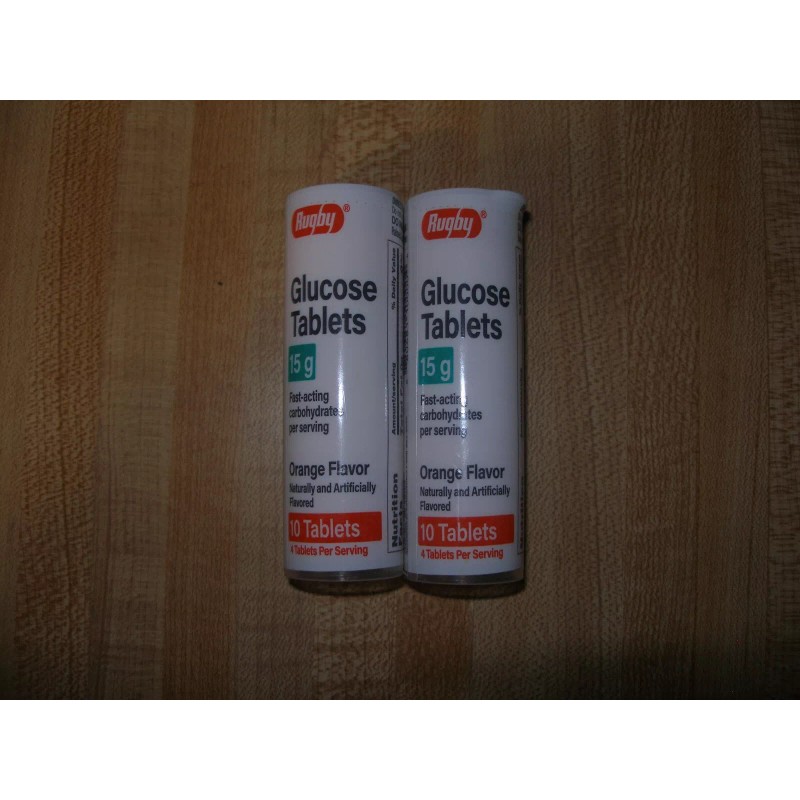 Rugby or Major Glucose Portable 15g Fast Acting Carbohydrate Orange
