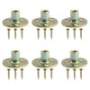 Yocimango 6pcs M8 T Shaped nut, Flat Screw on The