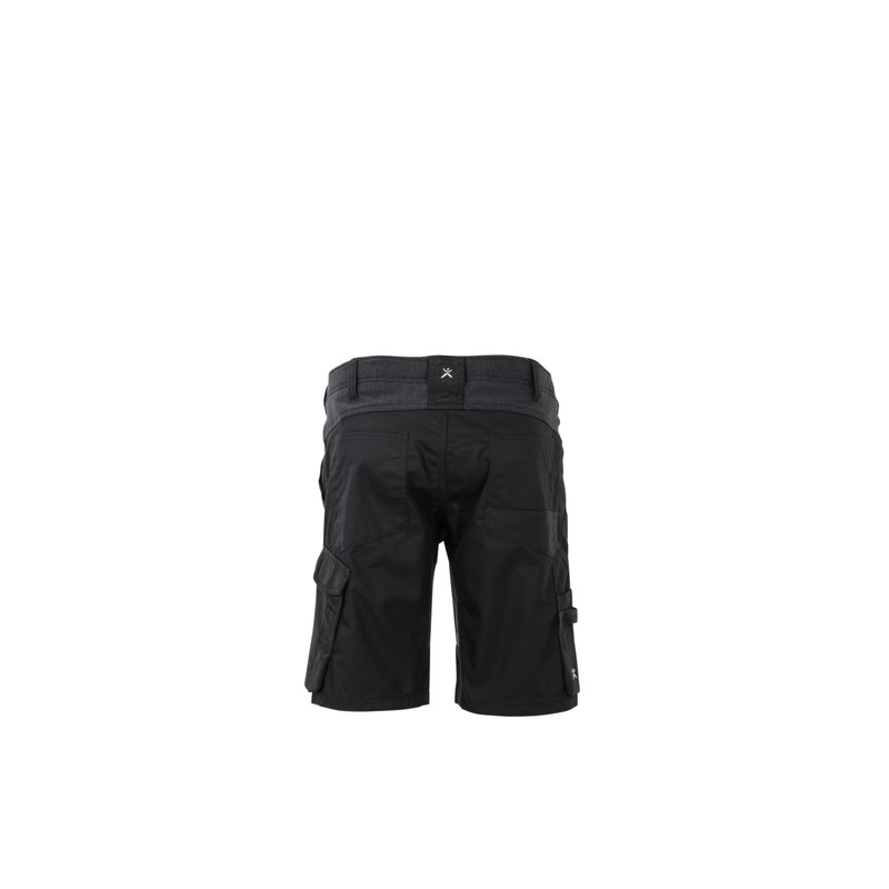 Planam Norit women's shorts, black/black, model 6460, size M