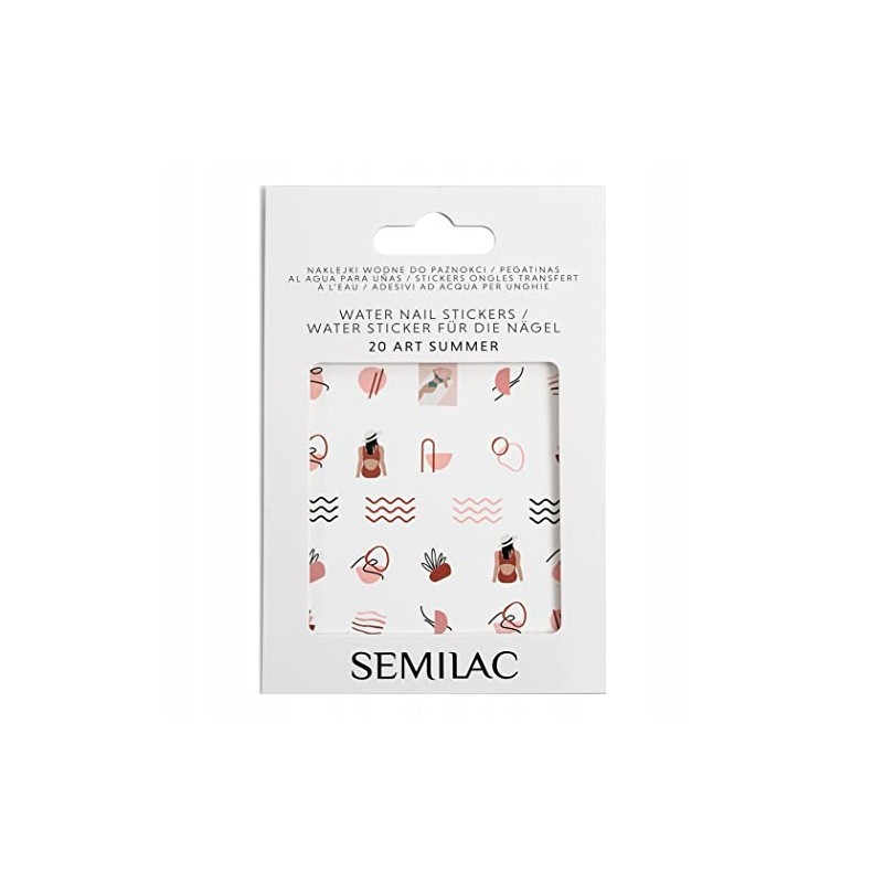 Semilac Nail Stickers 20 Art Summer