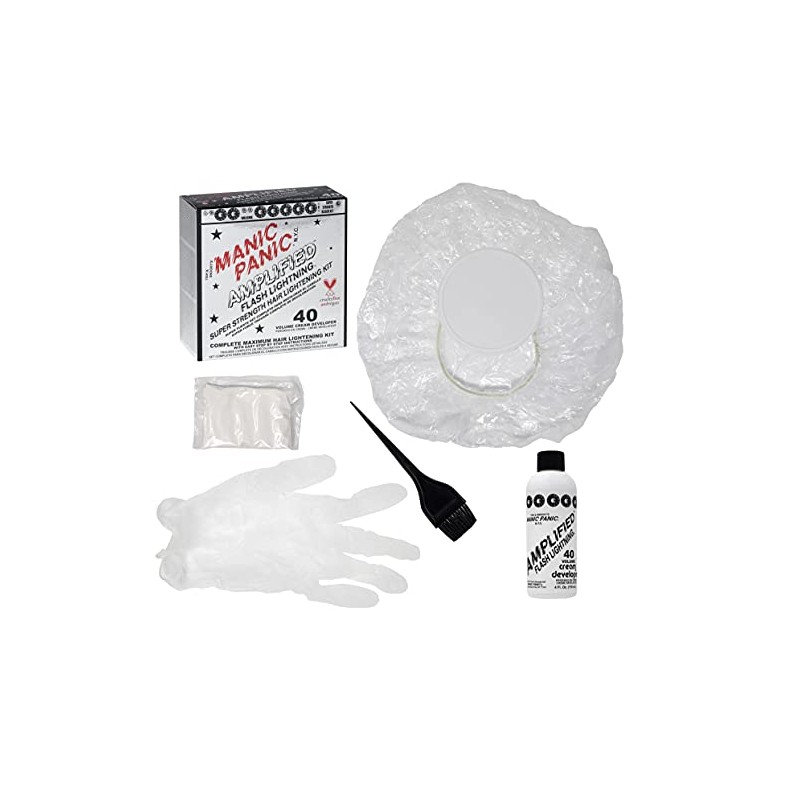 Manic Panic 40 Vol Lightning Kit de blanqueador para el