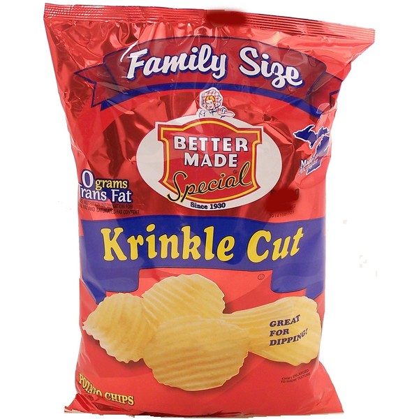 Better Made Krinkle Cut potato chips, 11-oz. bag