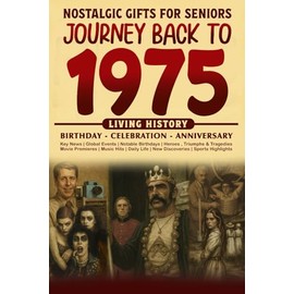 Journey Back To 1975: The Perfect Gift for Birthdays and Anniversaries For Those Born in 1975 Back in Time Keepsake 1975 History Book for Mom, Dad, Grandparent, Friends, and More