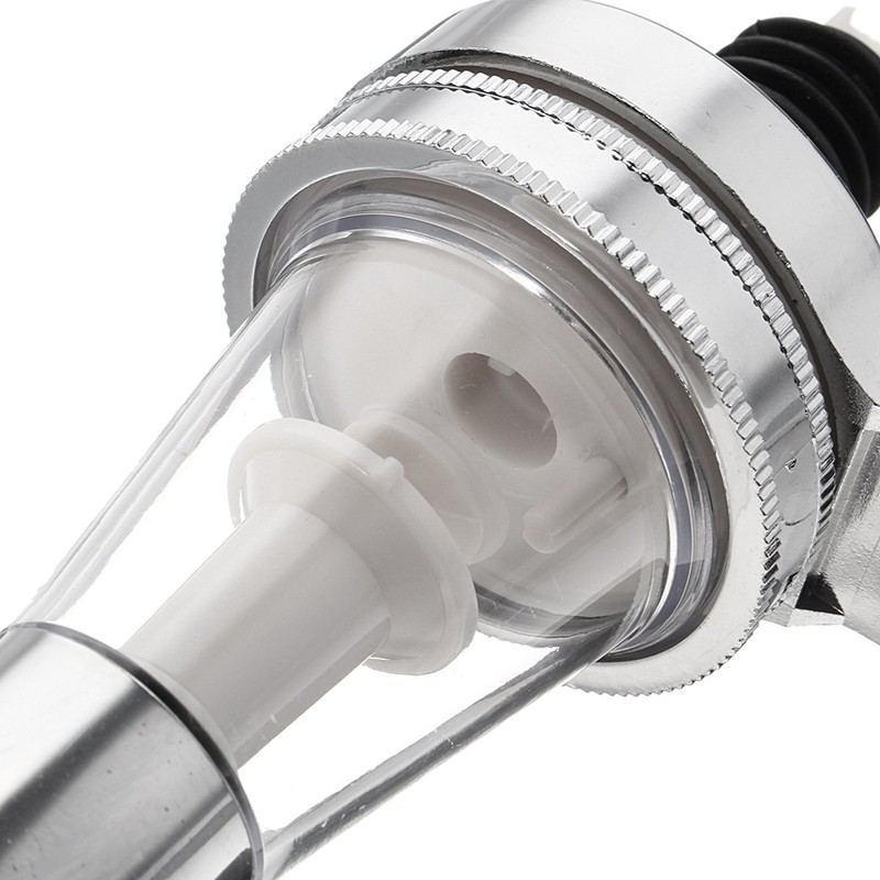 TuToy Chrome Drink Dispenser Spirit Measure Bar Bulter Optic Optics