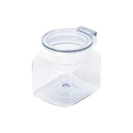 Pearl Metal HB-6790 Storage Container, Canister, 28.7 fl oz (850 ml), One Touch, Made in Japan, Can See Contents From Above