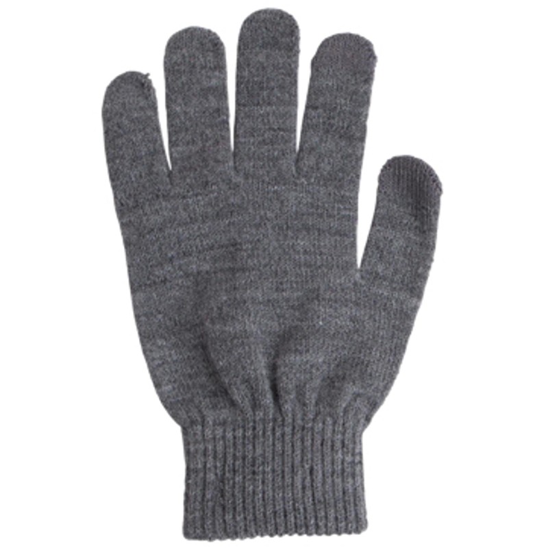 PIECES Women's PCNEW Buddy Smart Glove NOOS BC, Dark Grey