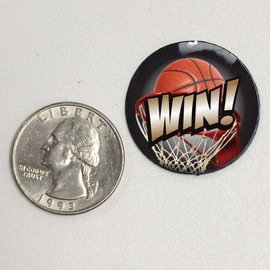 Pro-Tuff Decals Hi-Def Basketball Award Decal Win(100 Decals)