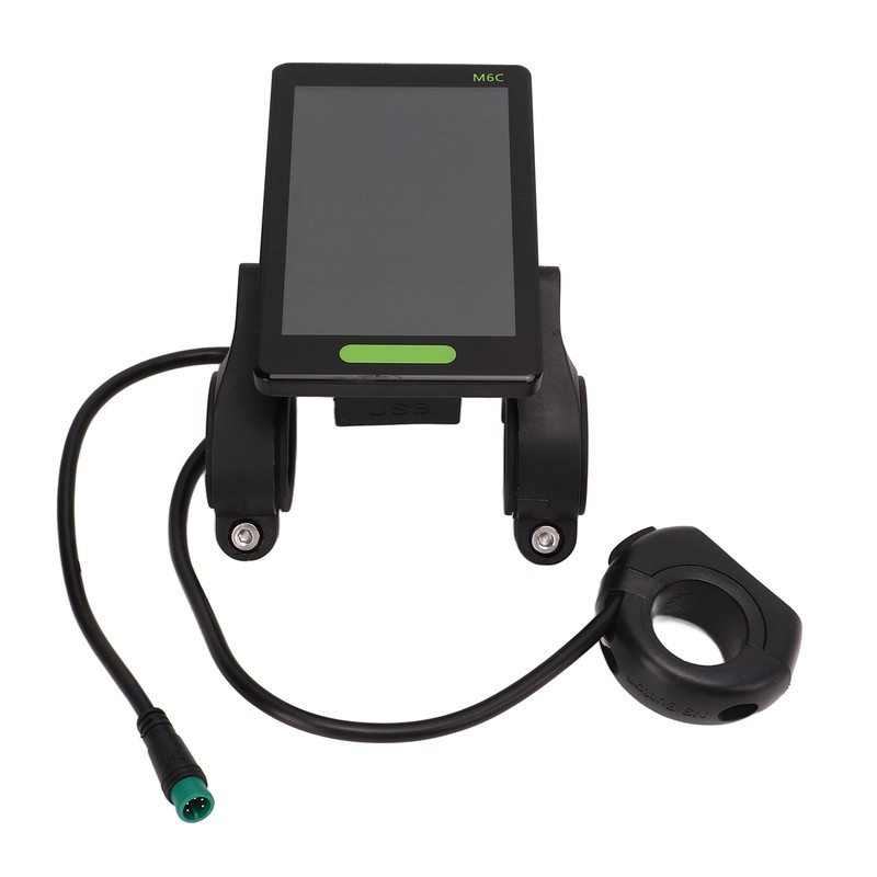 Electric Bicycle Display Meter Large Screen M6C LCD Scooter Display
