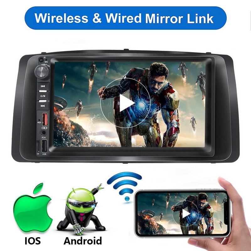 YuanTing 7" Apple Carplay For Toyota Corolla 2003-2008 Android Auto