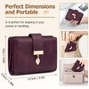 HUANLANG Small Wallets for Women Rfid Blocking Leather Bifold Credit