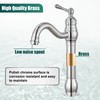 Heyalan Vessel Sink Faucet Tall Bathroom Faucet Single Handle 1