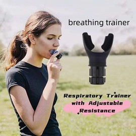 Breathing Trainer for the Lung, Pack of 2 Lung Function Breathing Trainer, Breathing Training Device for Lung Capacity, Breathing Exercise Trainer, Lung Trainer Expander Device
