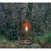 YAKii 2 Pack Solar Lantern Hanging Waterproof Outdoor Metal Solar
