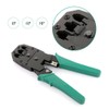 E-outstanding Network Crimper,Cable Stripper Cutter - RJ11 RJ12 RJ45 Connector