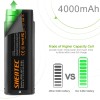 Shentec 2-Pack 4000mAh 6V Battery Compatible with Paslode 404717 B20544E