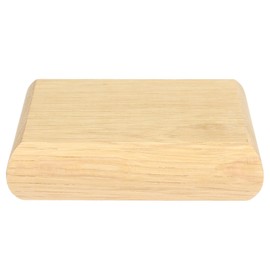 Jackson Woodturners Oak Flat Newel Cap – 27.5mm x 105mm x 105mm – Fits 82mm Newel Post – Unfinished Oak Stair Part