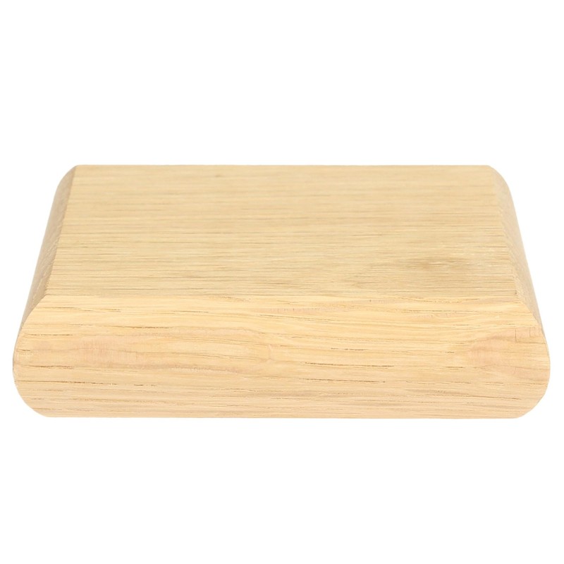 Jackson Woodturners Oak Flat Newel Cap – 27.5mm x 105mm