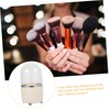 CAXUSD Ergonomic Makeup Brush Storage Box Brush Holder Smooth Surface