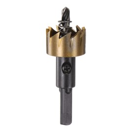 HARFINGTON Hole Saw 23mm (59/64") M35 HSS (High Speed Steel) Titanium Coated Drill Bit Cutter Opener for Stainless Steel Aluminum Alloy Metal Wood Plastic