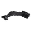 TRQ Front Right Inner Fender Liner Black Passenger Side Compatible