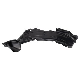 TRQ Front Right Inner Fender Liner Black Passenger Side Compatible with 2007-2009 Hyundai Santa Fe HY1251114