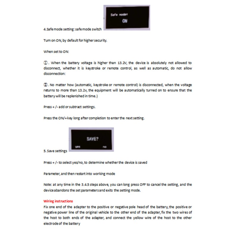 BCSMMCAR Car Battery Disconnect Power Kill Switch Isolator Cut Off