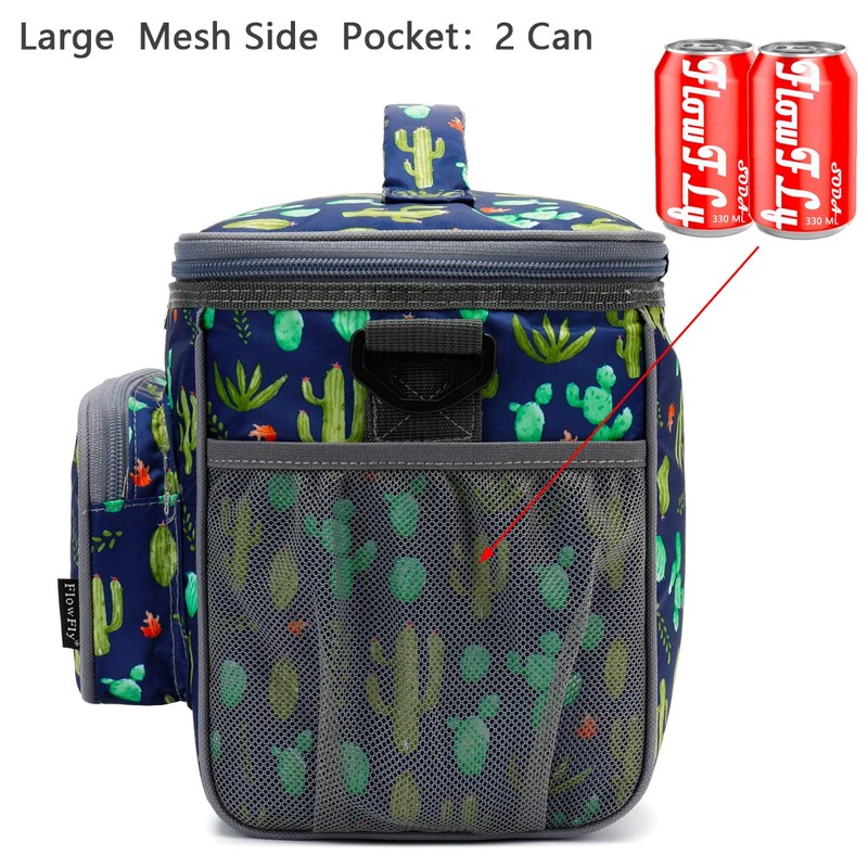 FlowFly Insulated Lunch Bag Adult Lunch Box Large Cooler Tote