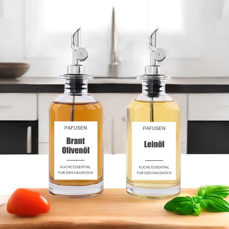 Pafuen Auto - Boquilla para verter licor (4, plateada)