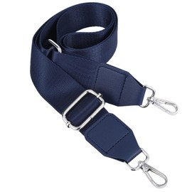 ODDerZZii 3.8 cm Wide Bag Straps for Changing, Adjustable Bag Strap, Navy Blue, Shoulder Strap for Bags, Shoulder Strap for Crossbody Canvas Bag, Handbag, Shoulder Bag Strap, blue