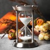 60 Minute Hourglass Sand Timer with Metal Frame, Big Size