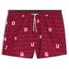 HUGO Men's Swim Shorts, Medium Red, XL