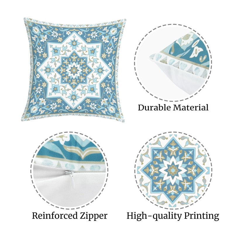 Joymaison Federe per Cuscini Divano 50x50 set di 4 Bohemia