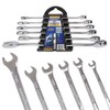 Goodyear 6pc Spanner Set-Durable Chrome Vanadium Steel| Precision Fit for