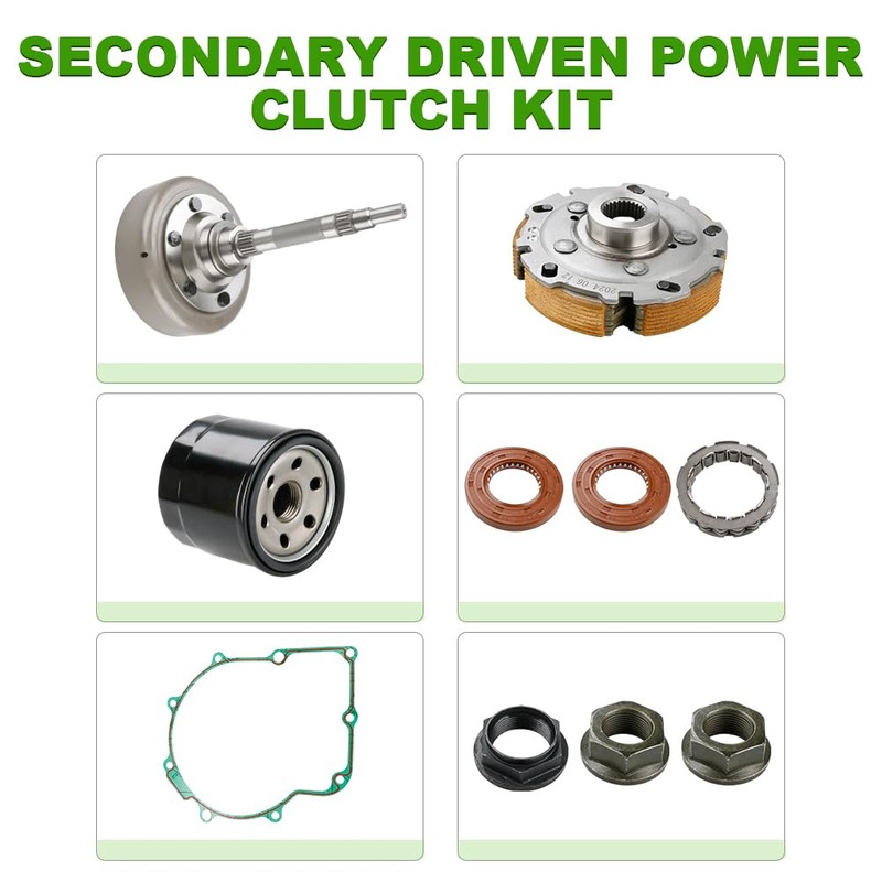 JDMON Wet Clutch Kit Compatible with Hisun ATV UTV 500